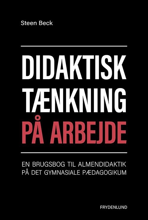 Didaktisk Tænkning På Arbejde