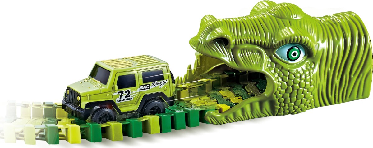 Multitrack - Dino Bilbane Sæt - 325 Dele