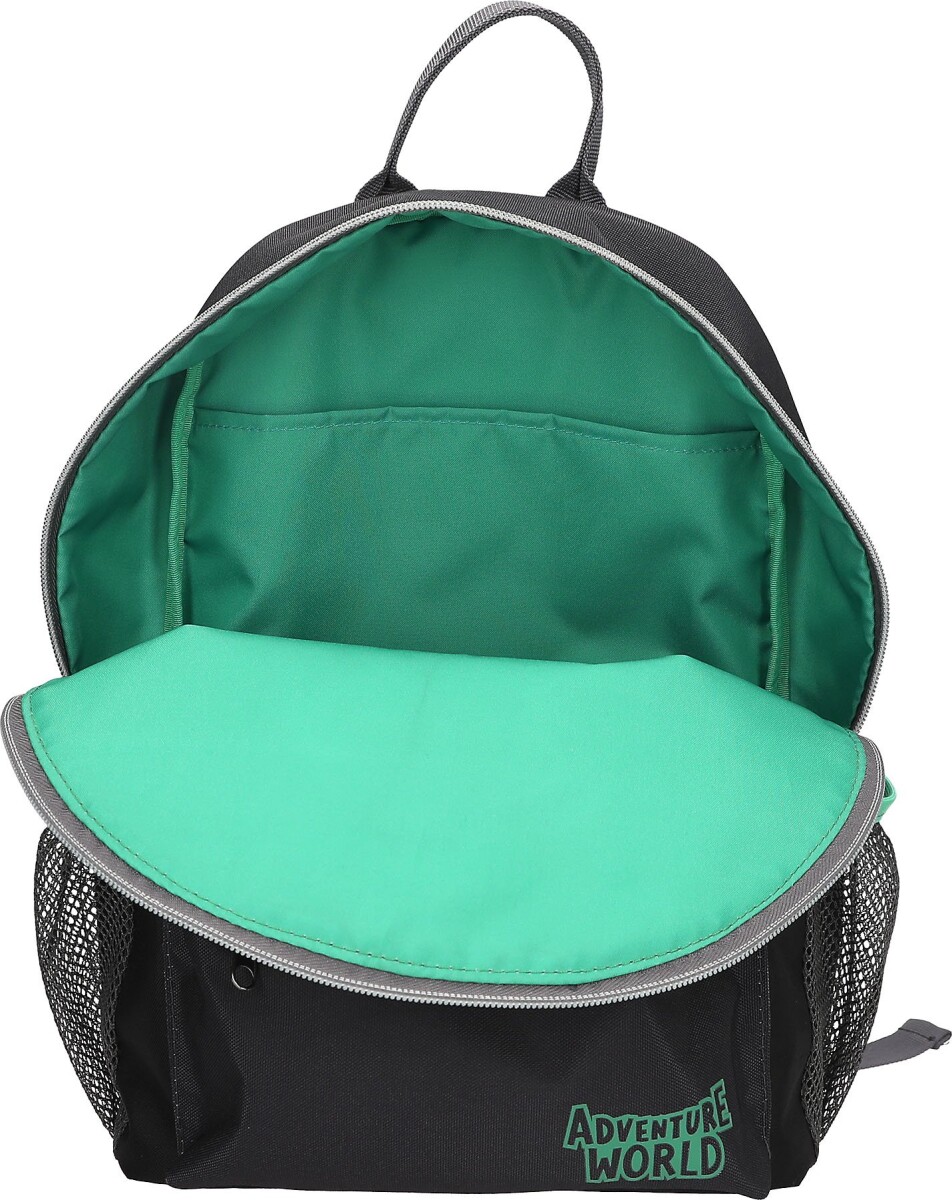 Adventure World - Rygsæk Til Børn - Panter - Grå Grøn