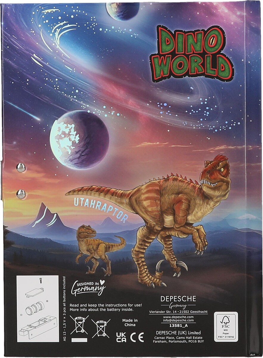 Dino World - Dagbog Mkode Og Lyd