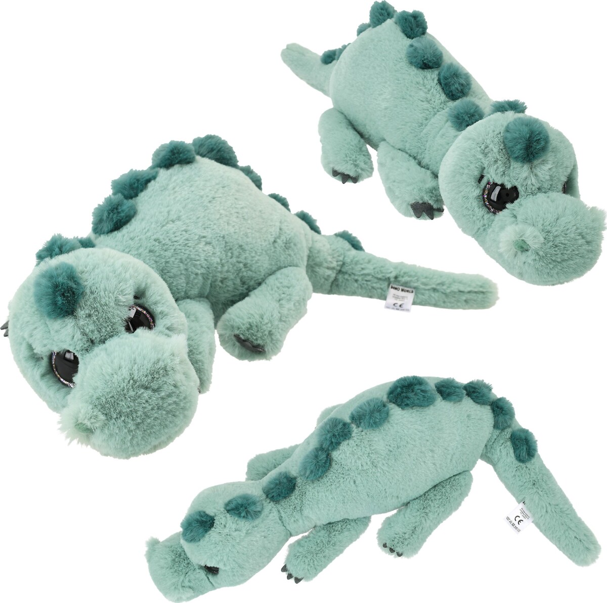 Dino World - Dinosaurplys 50 Cm Grøn