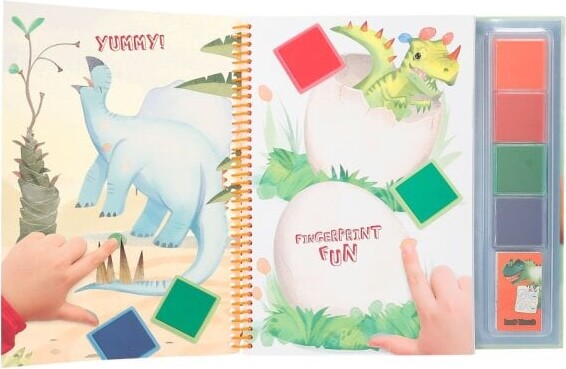 Dino World - Fingerprint Fun Bog