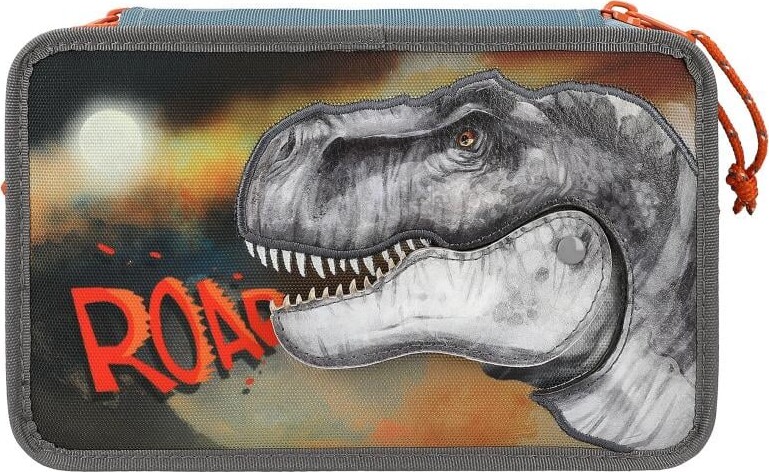 Dino World - Trippel Penalhus Med Indhold - Roar