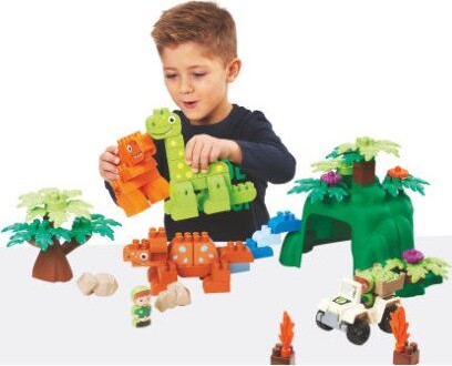 Dinosaur Legetøj Sæt - Ecoiffier Abrick