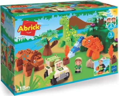 Dinosaur Legetøj Sæt - Ecoiffier Abrick