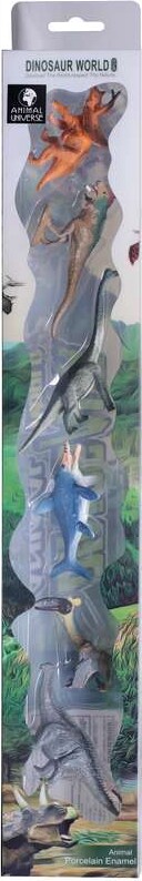 Små Dinosaur Figurer - 6 Stk - 1