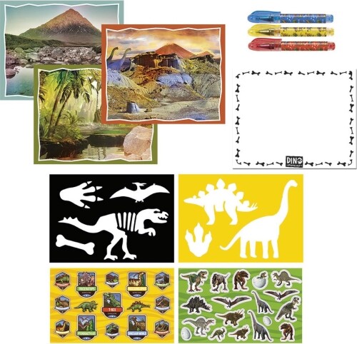 Dinosaurus Designer Aktivitetsbog