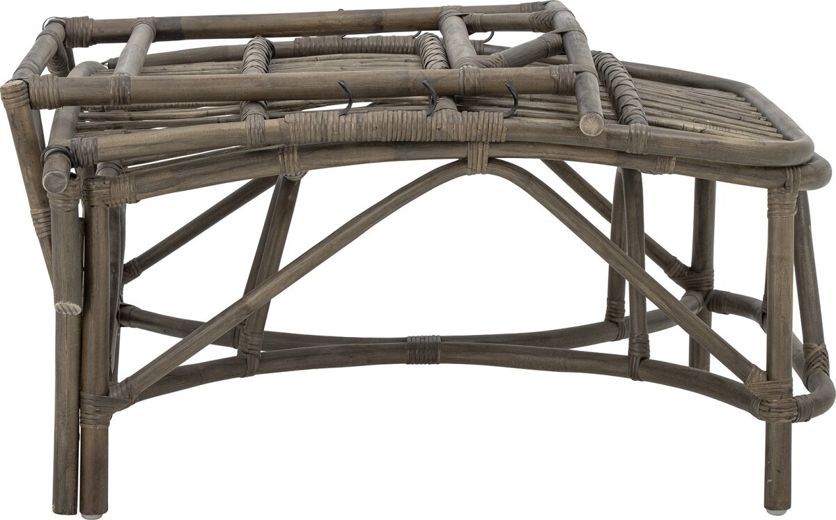 Bloomingville - Dione Liggestol - Brun - Rattan Plast - Udendørs