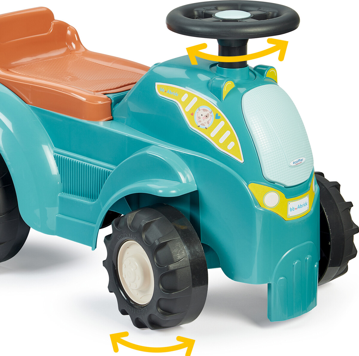 Traktor Gåbil - Ecoiffier Bb Abrick