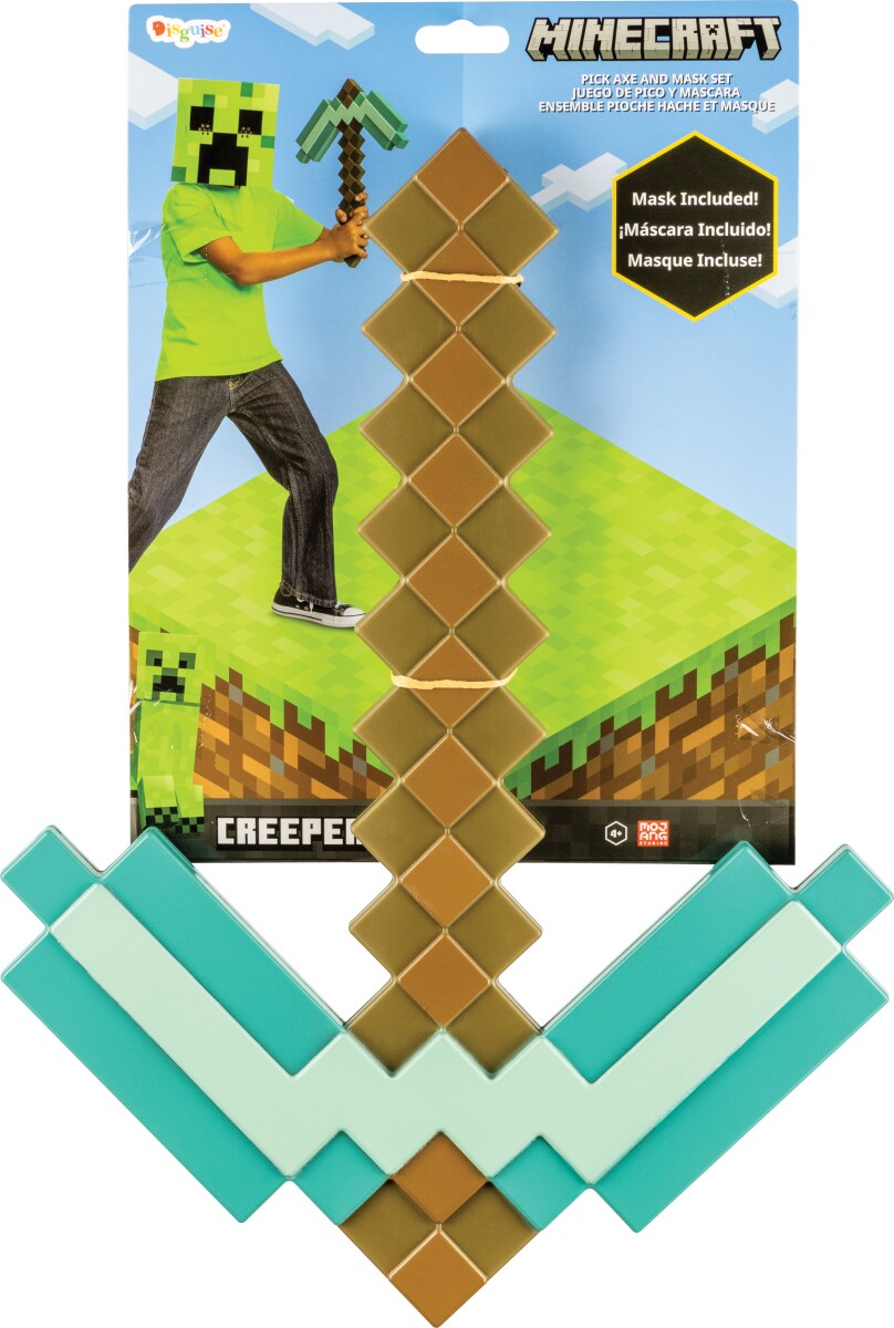 Disguise - Minecraft Pickaxe With Mask 156269