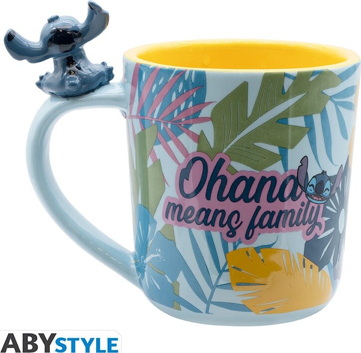 Disney - 3D Handle Mug - Hawaiian Stitch