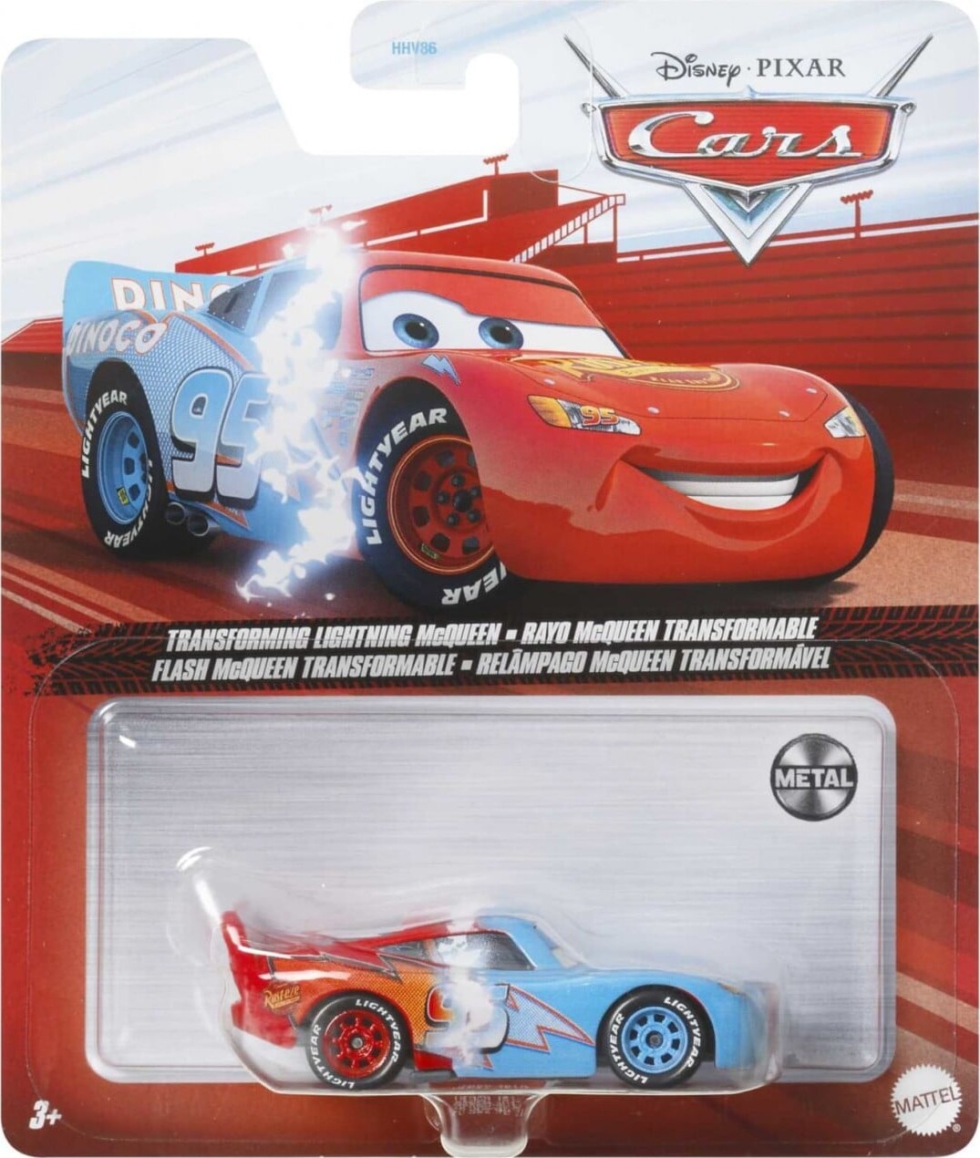Disney Pixar Cars 3 - Transforming Lightning Mcqueen - Die Cast