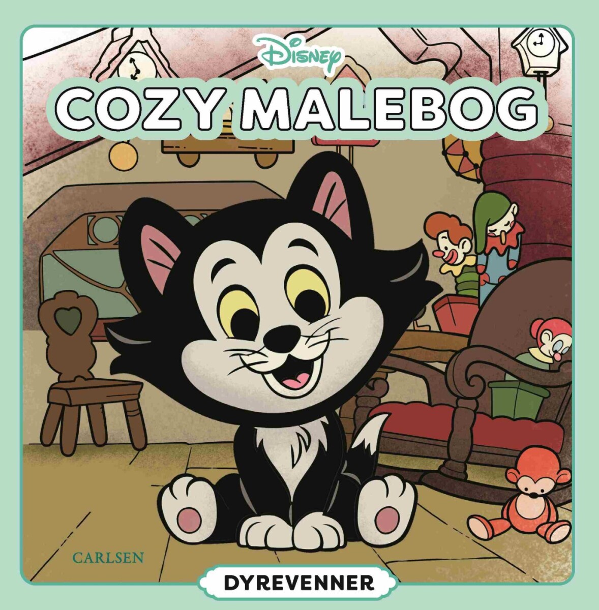 Disney Cozy Malebog - Dyrevenner