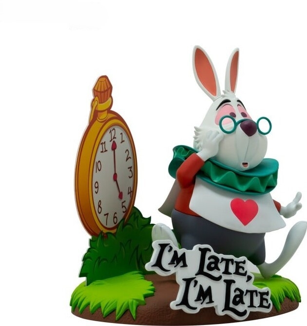 Disney Figur - Alice In Wonderland White Rabbit - Super Figure Collection