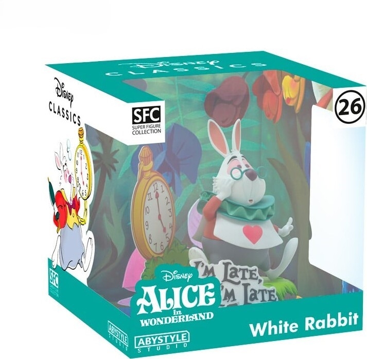 Disney Figur - Alice In Wonderland White Rabbit - Super Figure Collection