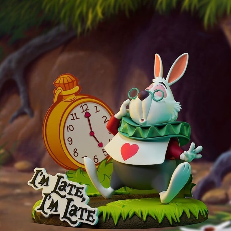 Disney Figur - Alice In Wonderland White Rabbit - Super Figure Collection