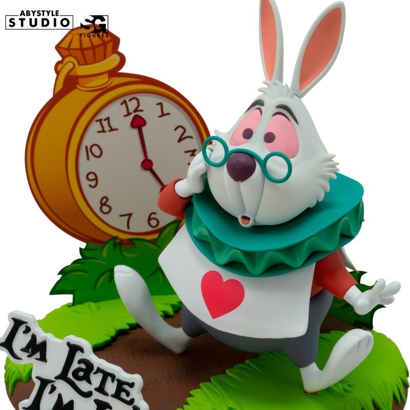 Disney Figur - Alice In Wonderland White Rabbit - Super Figure Collection