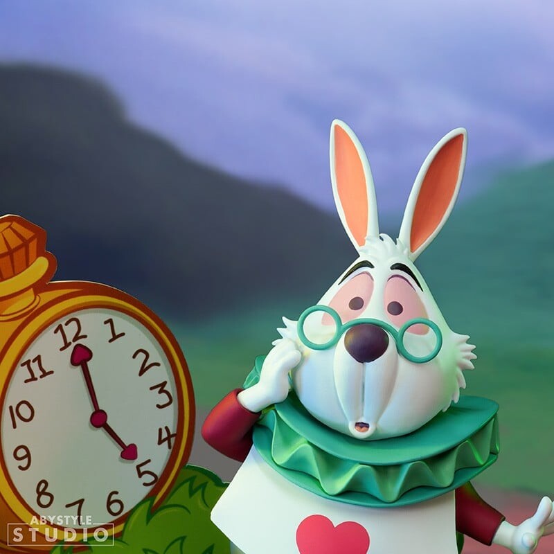 Disney Figur - Alice In Wonderland White Rabbit - Super Figure Collection