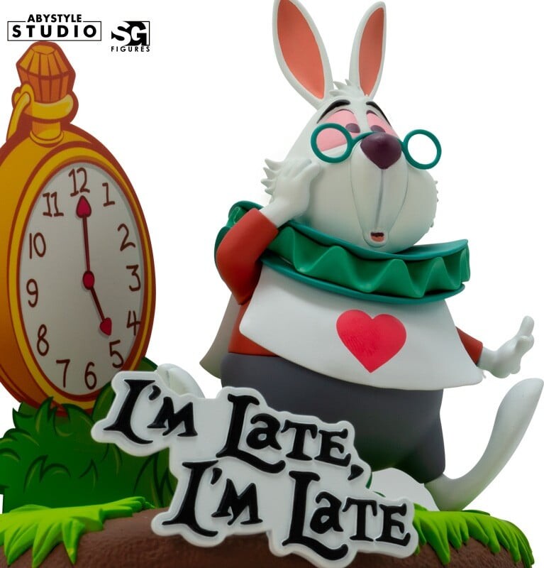 Disney Figur - Alice In Wonderland White Rabbit - Super Figure Collection