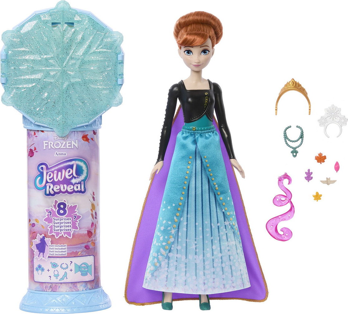 Frost - Anna Dukke - Jewel Reveal - Disney Frozen - Mattel Jjy37