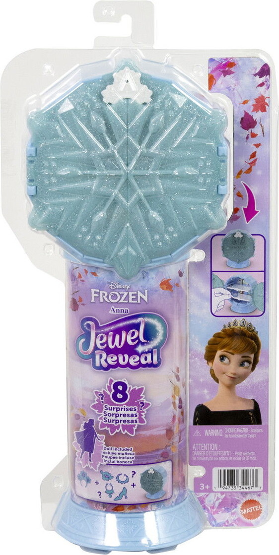 Frost - Anna Dukke - Jewel Reveal - Disney Frozen - Mattel Jjy37