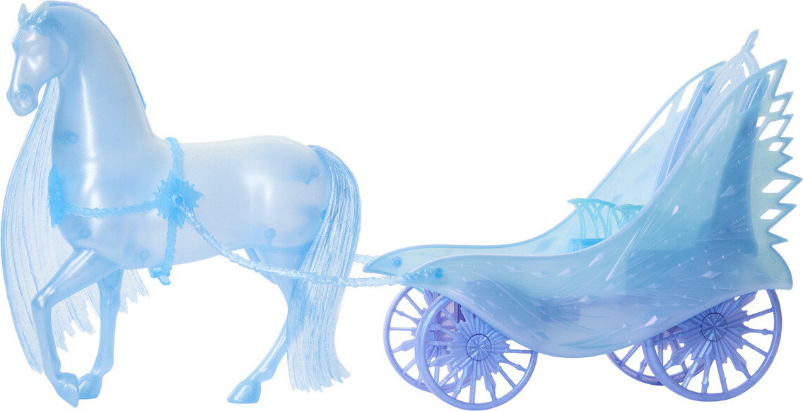 Disney Frozen - Anna And Elsa Ice Carriage Fun - Mattel Jly82