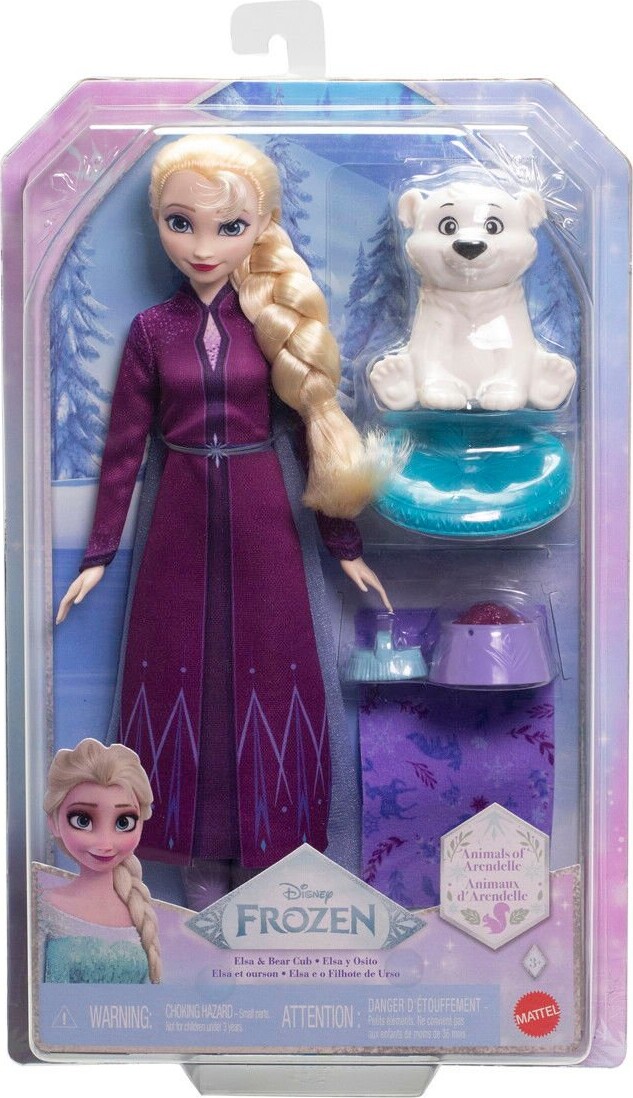 Elsa Dukke Og Baby Bjørn Legesæt - Disney Frost