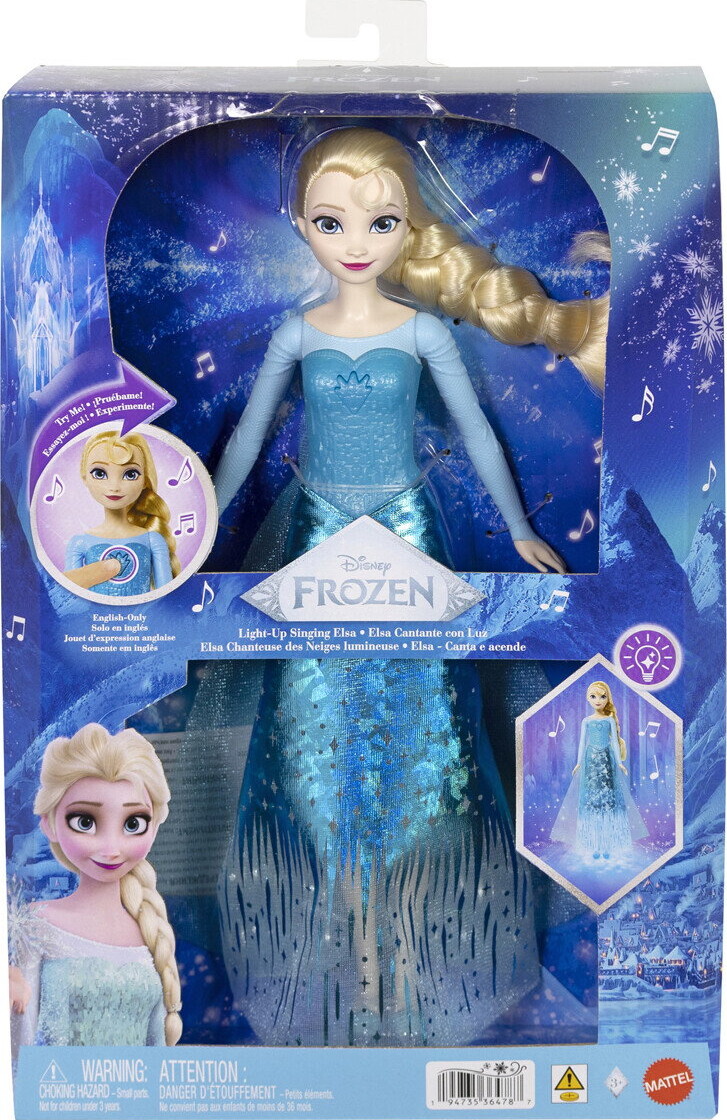Frozen - Light-Up Singing Elsa Dukke - Disney - Mattel Jnb95