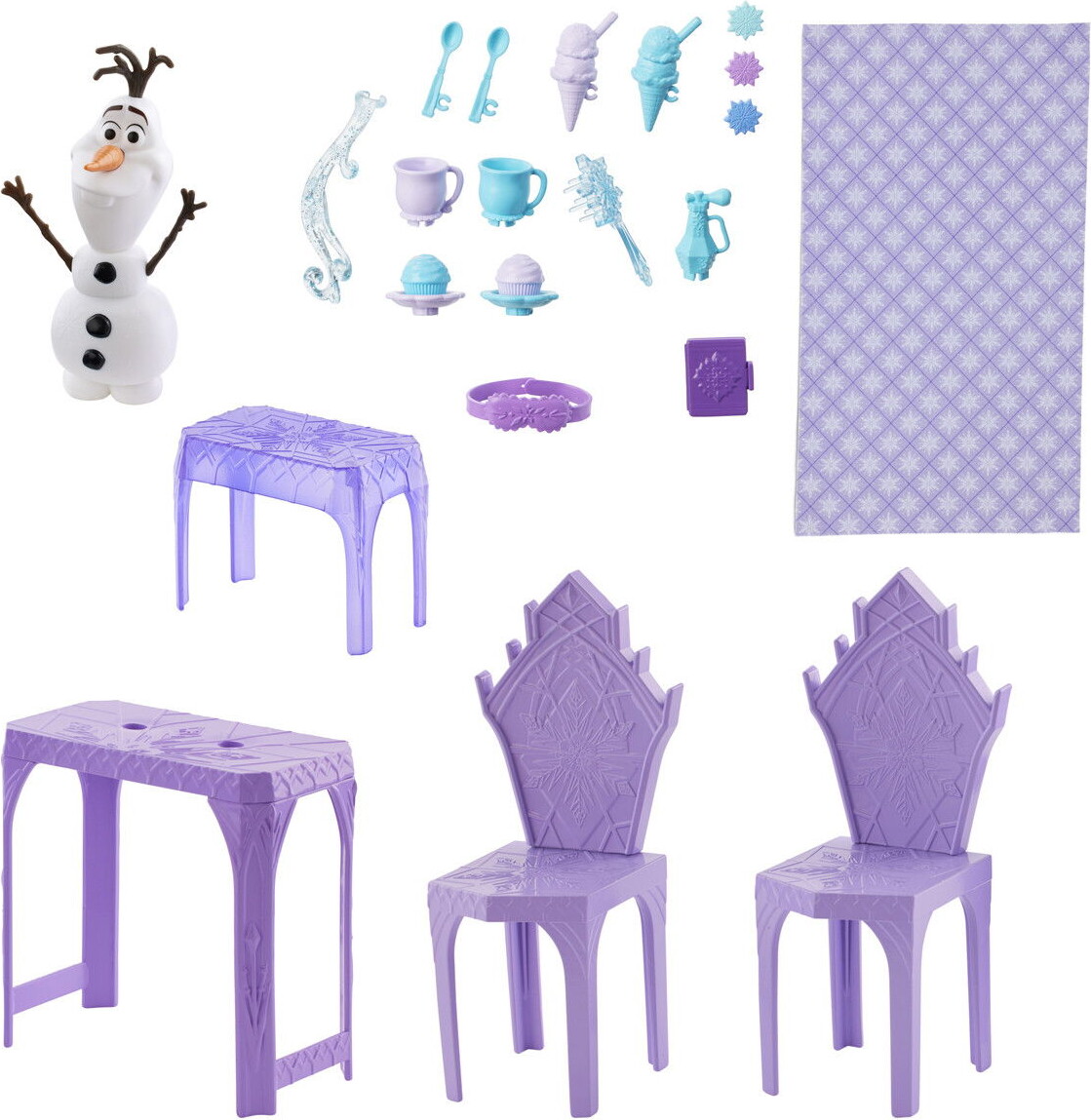 Frost - Slot Dukkehus - Elsas Is-Palads - Disney - Mattel Jgg41