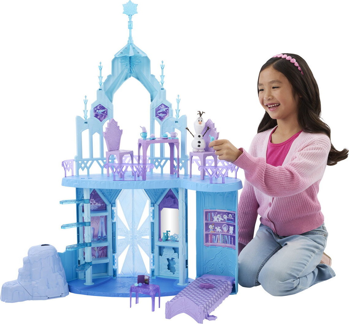 Frost - Slot Dukkehus - Elsas Is-Palads - Disney - Mattel Jgg41
