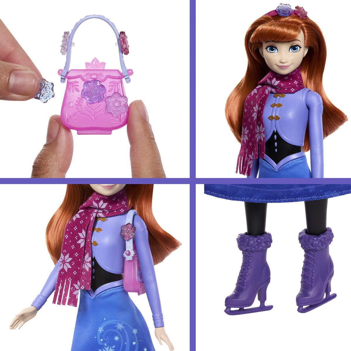 Disney Frozen - Fashion Dukke Reveal Anna