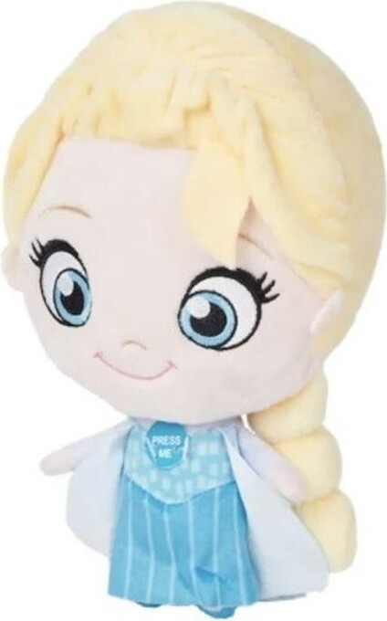 Elsa Bamse Med Lyd - Disney Frost - 20 Cm