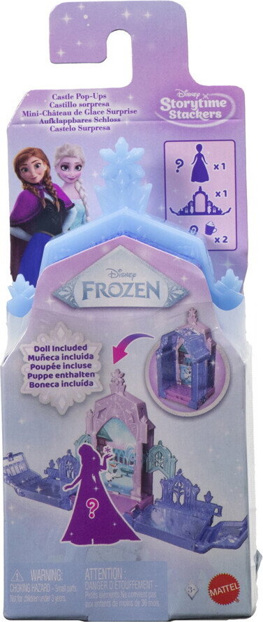 Frozen - Castle Pup-Ups Is-Slot - Assorteret - Mattel Jnl62