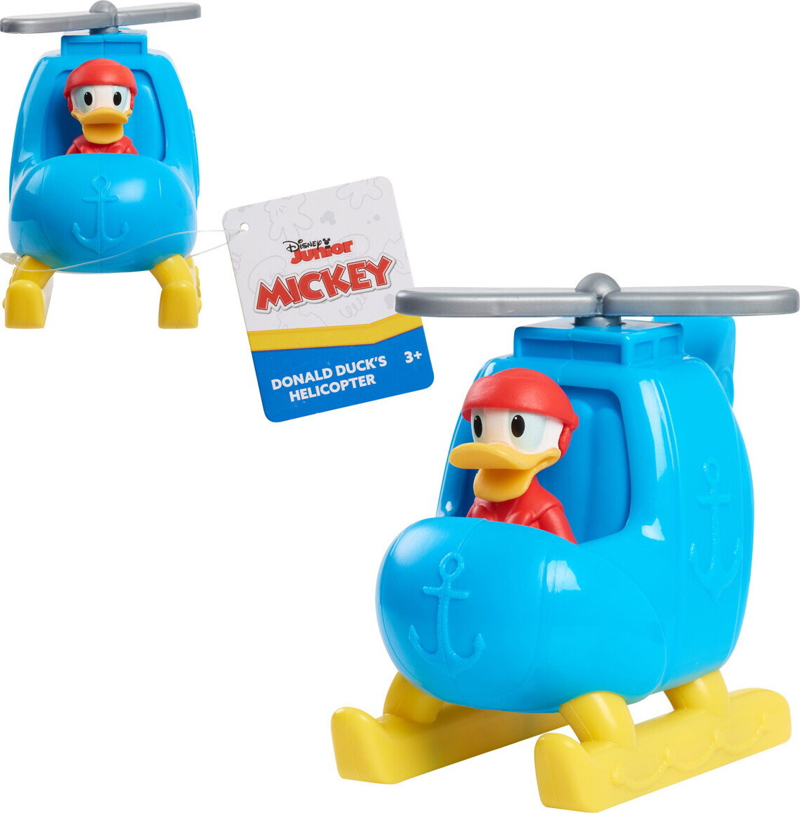 Disney Junior - Mickey Let S Work Køretøj 10 Cm Assorterede