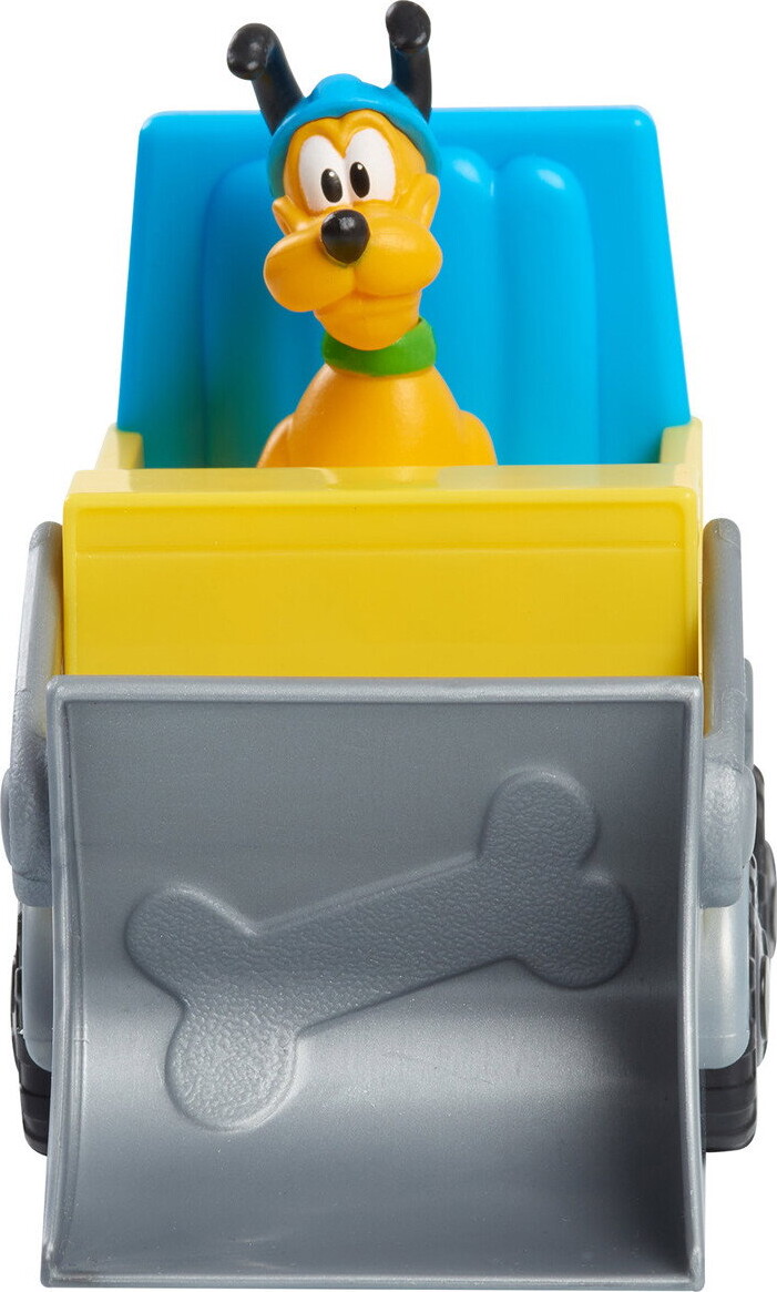 Disney Junior - Mickey Let S Work Køretøj 10 Cm Assorterede