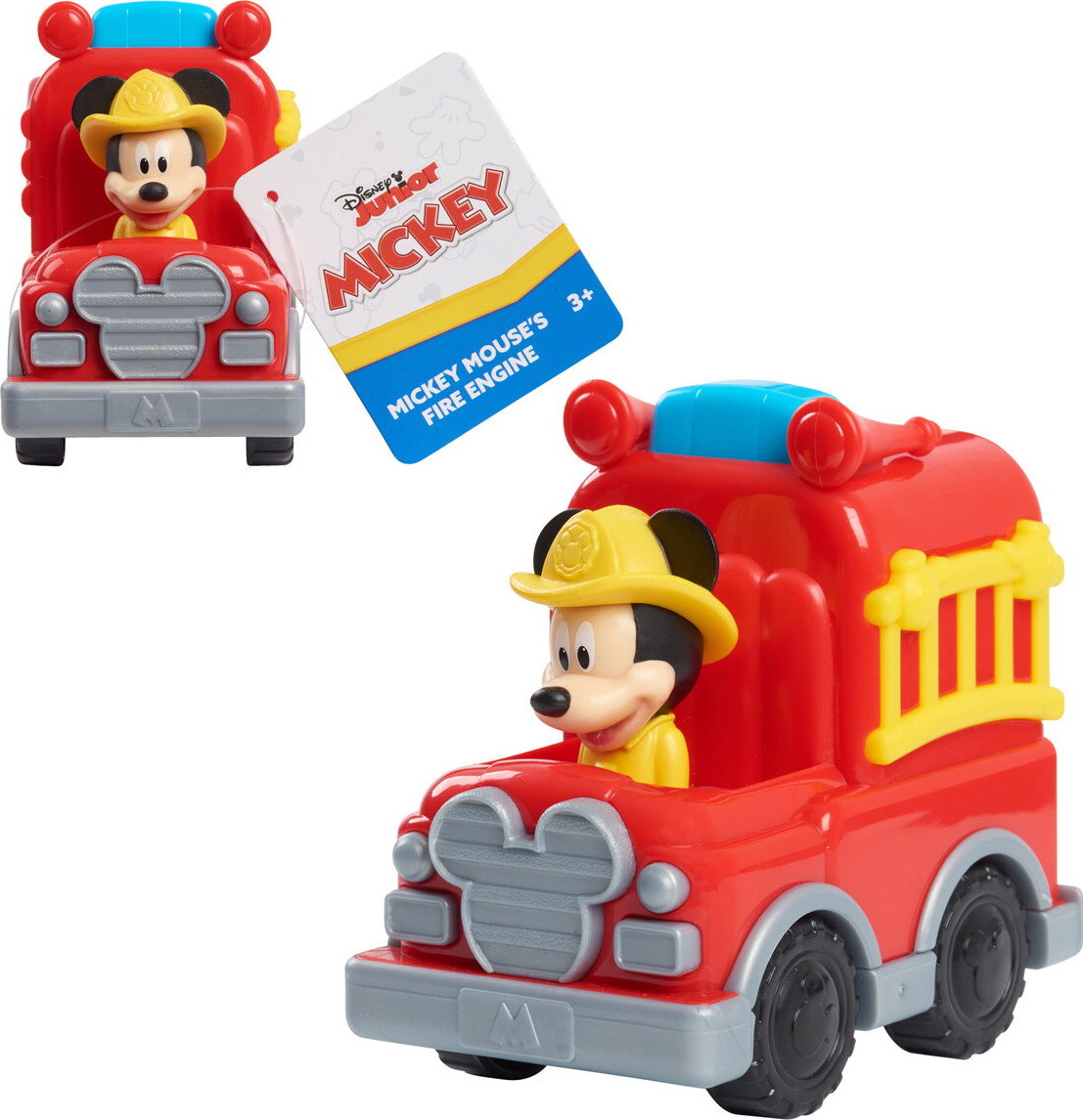 Disney Junior - Mickey Let S Work Køretøj 10 Cm Assorterede