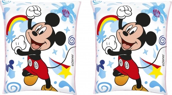 Disney - Mickey Mouse Badevinger - Bestway - 3-6 År