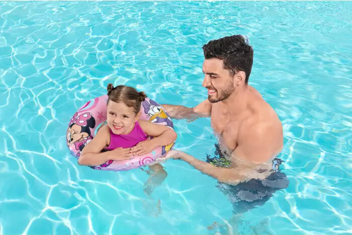 Disney - Minnie Mouse Badering - Bestway - 56 Cm - 3-6 År