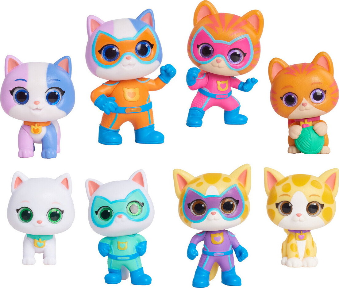 Disney Junior - Super Kitties Mini Capsule Figur Assorterede