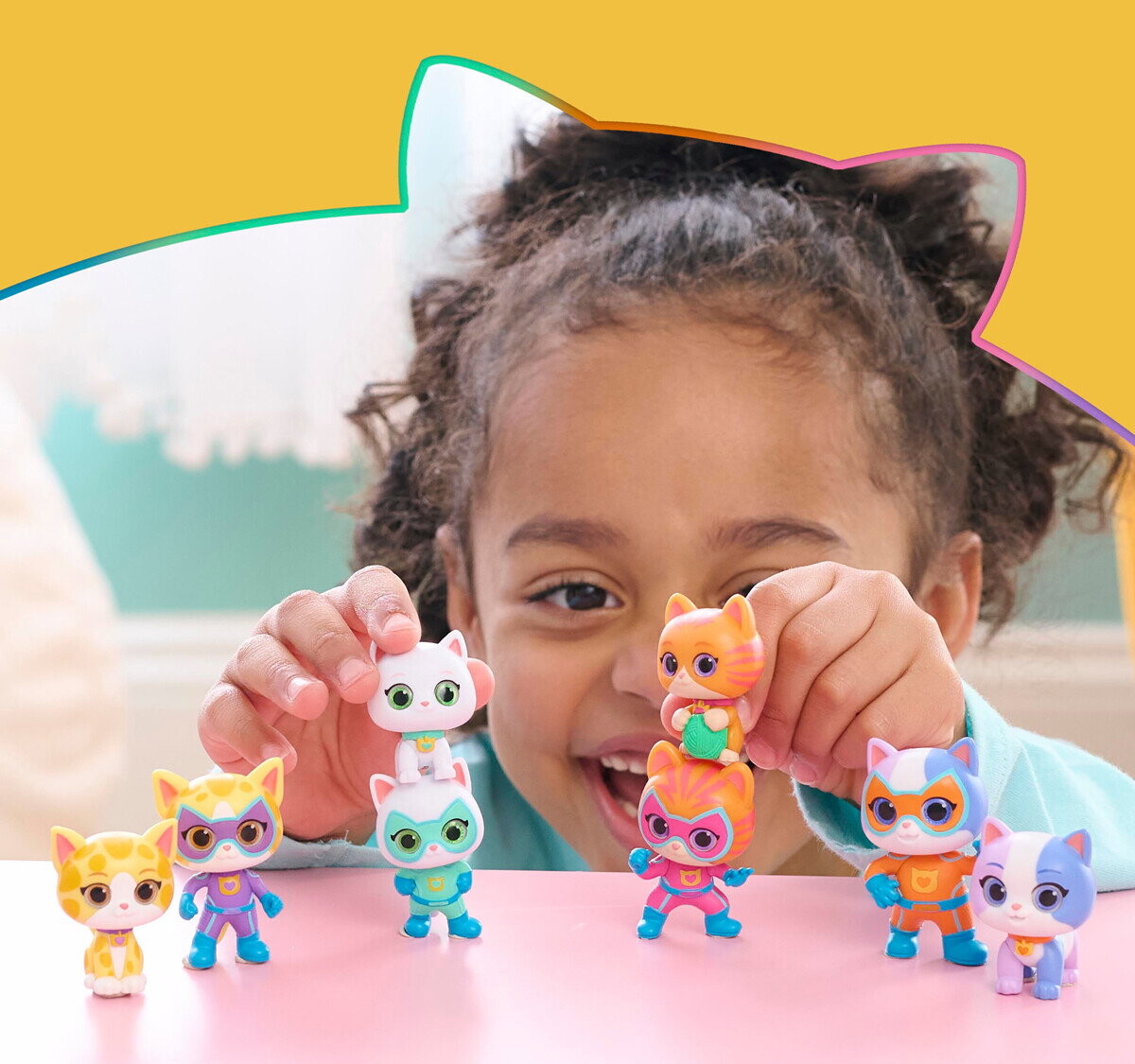 Disney Junior - Super Kitties Mini Capsule Figur Assorterede