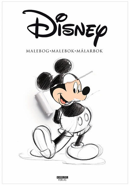 Disney Malebog Deluxe - Mickey Vennerne