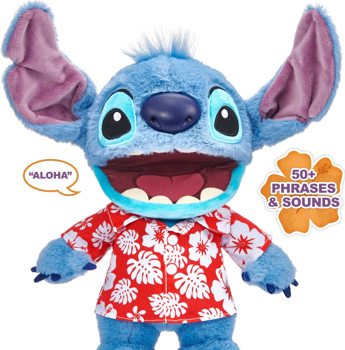 Disney - Mini Hula Stitch Hånddukke