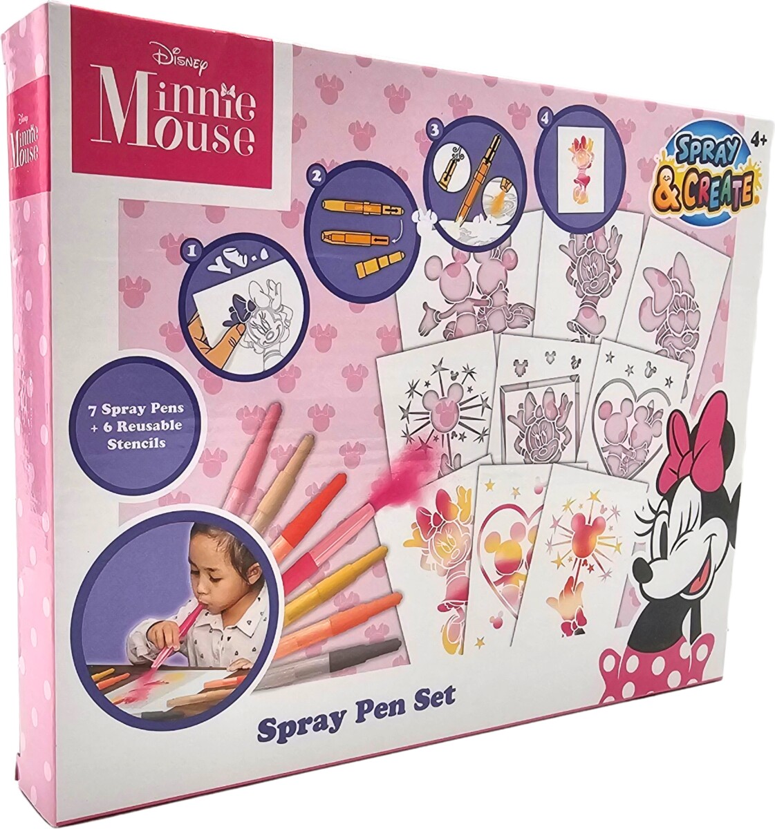 Disney - Minnie Mouse Spray Pen Sæt