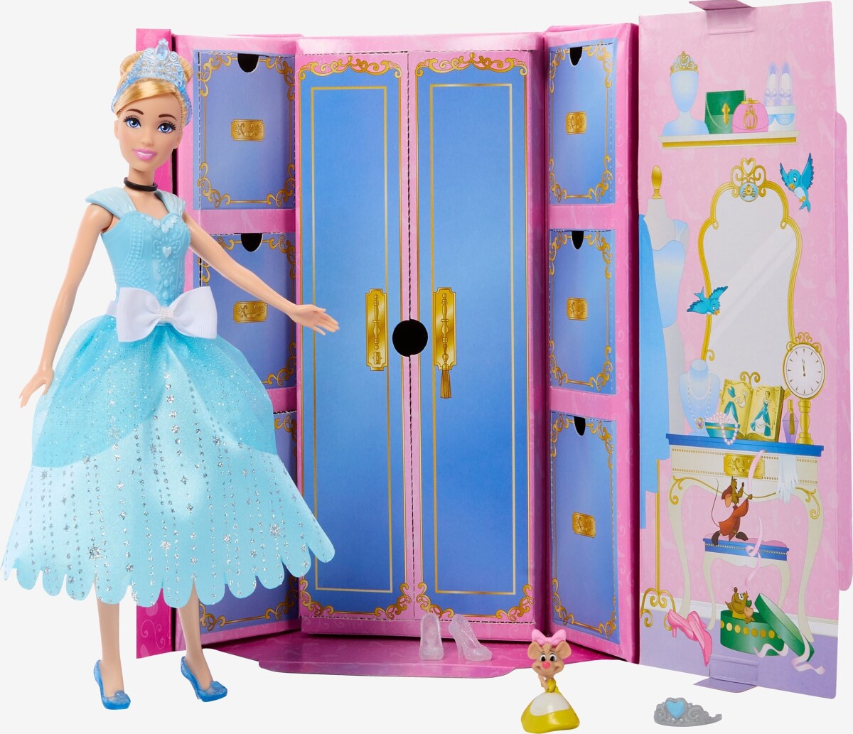 Disney Prinsesser - Askepot Dukke - Royal Fashion Reveal