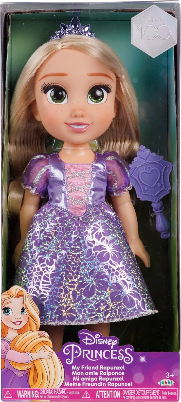 Rapunzel Dukke - Disney Prinsesse - 38 Cm
