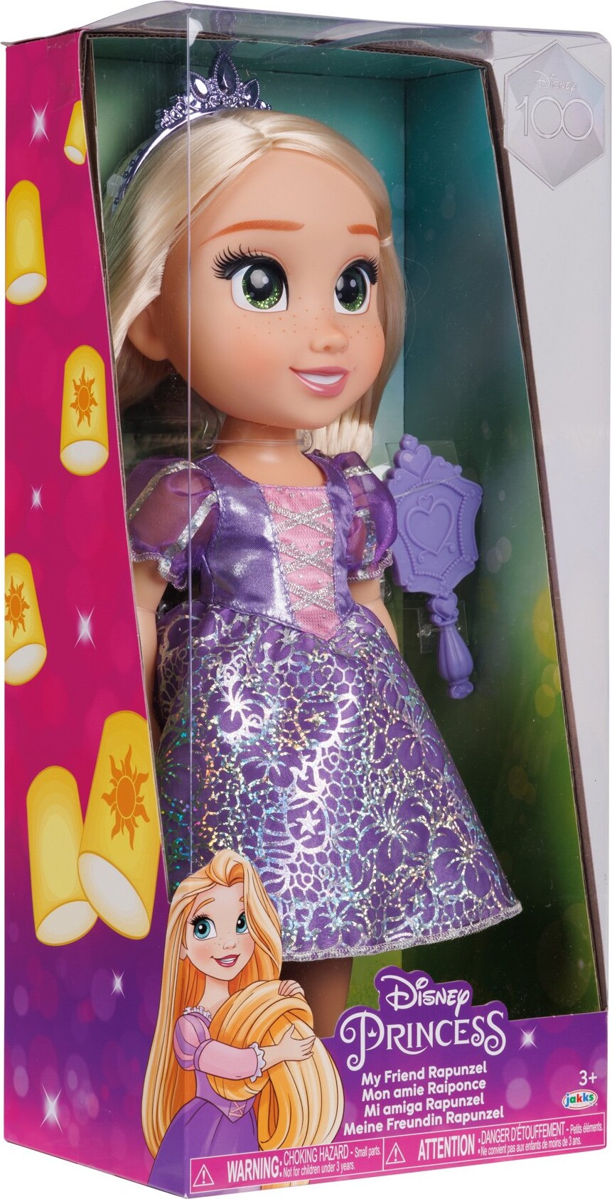 Rapunzel Dukke - Disney Prinsesse - 38 Cm