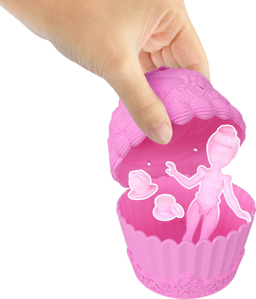 Disney Princess - Cupcake Doll Reveal - Assorteret - Mattel Jfg78