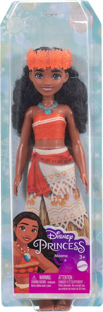 Disney Princess - Vaiana Dukkke - Moana - Mattel Hrh36