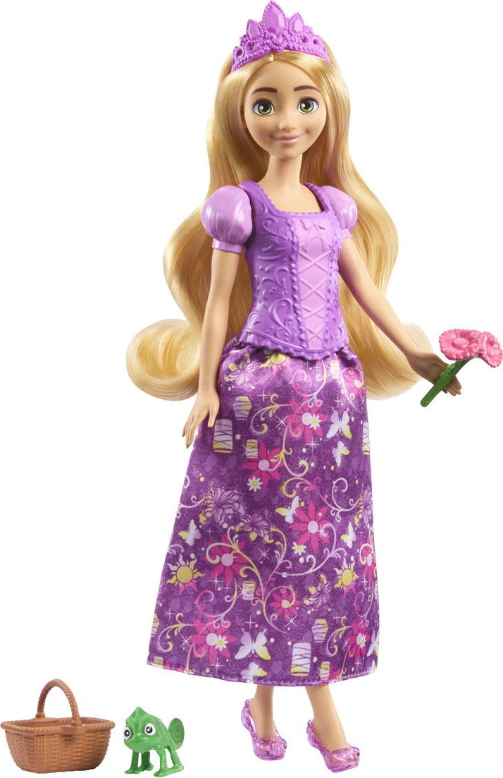 Disney Princess - Rapunzel Dukke Med 2 Sæt Tøj