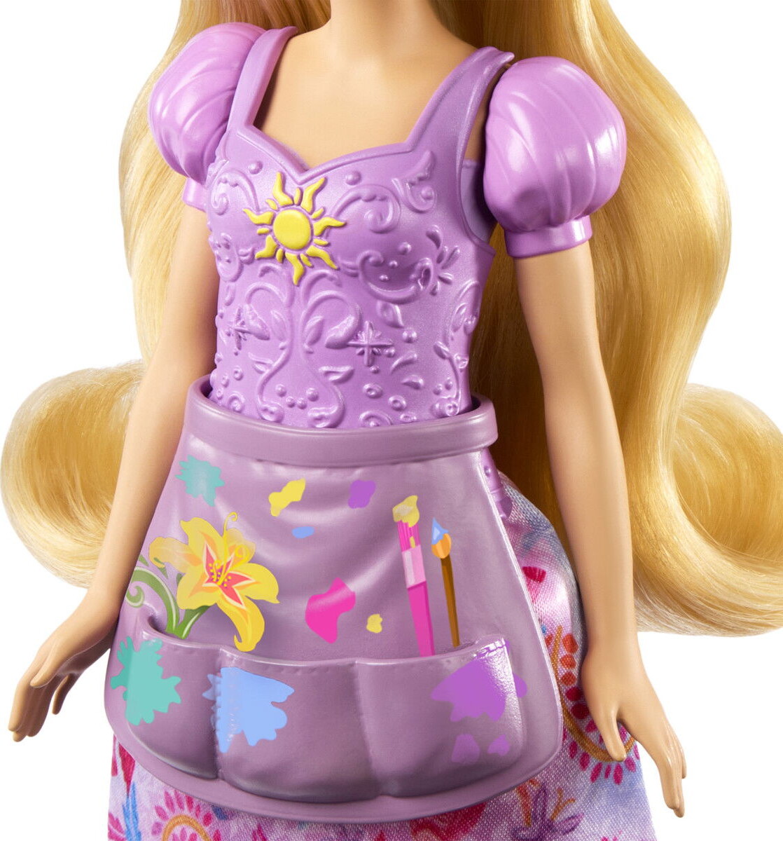 Disney Princess - Rapunzel Dukke Med 2 Sæt Tøj
